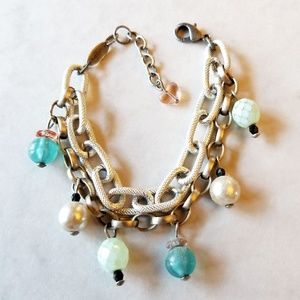 Sabika Desert Star 2 Row Necklace
